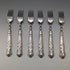 1973 British Vintage Sterling Silver Handle Steak Cutlery 6 Pair Set Boxed Harrison Brothers
